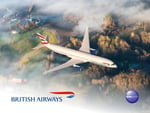 British Airways promotional image showing discounted flight offers