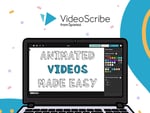 Promotional cover image highlighting Videoscribe discounts