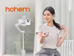 Promotional banner displaying discounted Hohem products