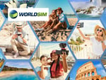 Worldsim promotional cover showing exclusive discounts