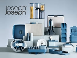 Promotional banner featuring discounted Joseph Joseph products