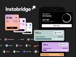 Image showing promotional discounts on Instabridge Esim