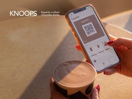 Knoops Coffee discount promo banner