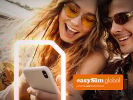 Promotional banner showcasing Easysim Esim discount offers