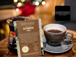 Promotional image featuring discounts at Harris and Hoole
