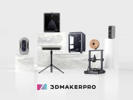 Promotional banner featuring discounts for 3dmakerpro products