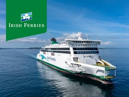Irish Ferries promotional banner