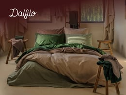 Promotional banner showcasing Dalfilo discounts