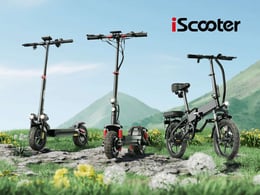 Promotional Iscooter image showcasing discounts
