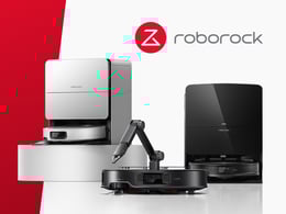 Promotional image of Roborock vacuum cleaner on sale