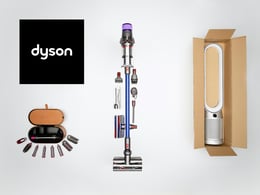 Promotional offer image for Dyson products