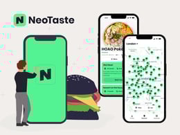 Neotaste brand promotional banner