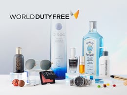 Promotional graphic for World Duty Free 1 discounts