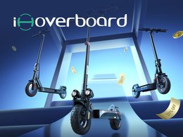 Ihoverboard promotional image displaying sale discounts