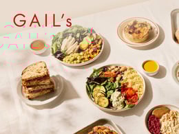 Promotional banner for Gails London discounts