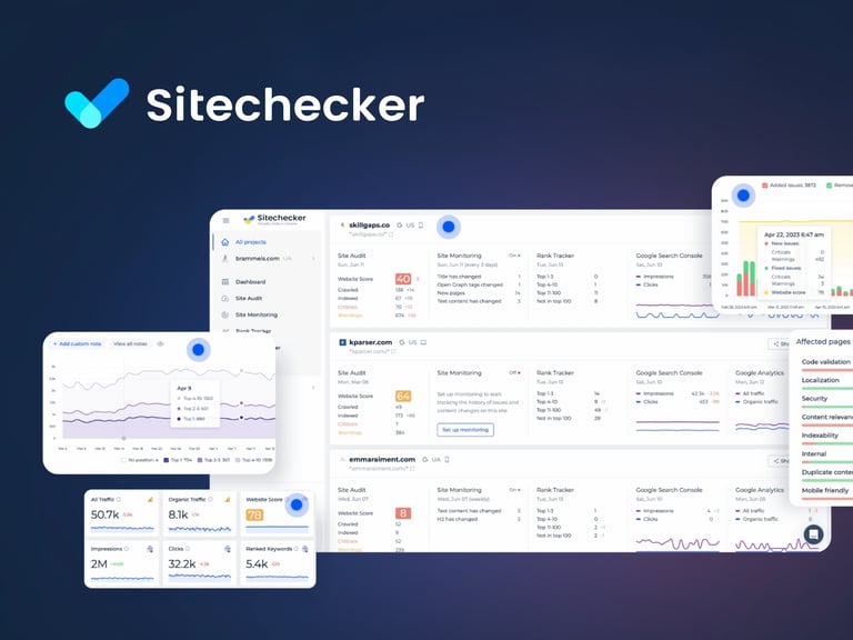 Promotional Cover Image For Sitechecker Discounts