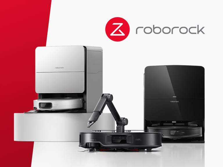 Promotional Image Of Roborock Vacuum Cleaner On Sale