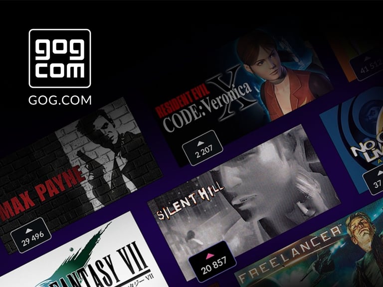 Promotional Banner For Discounted Gog Com Games