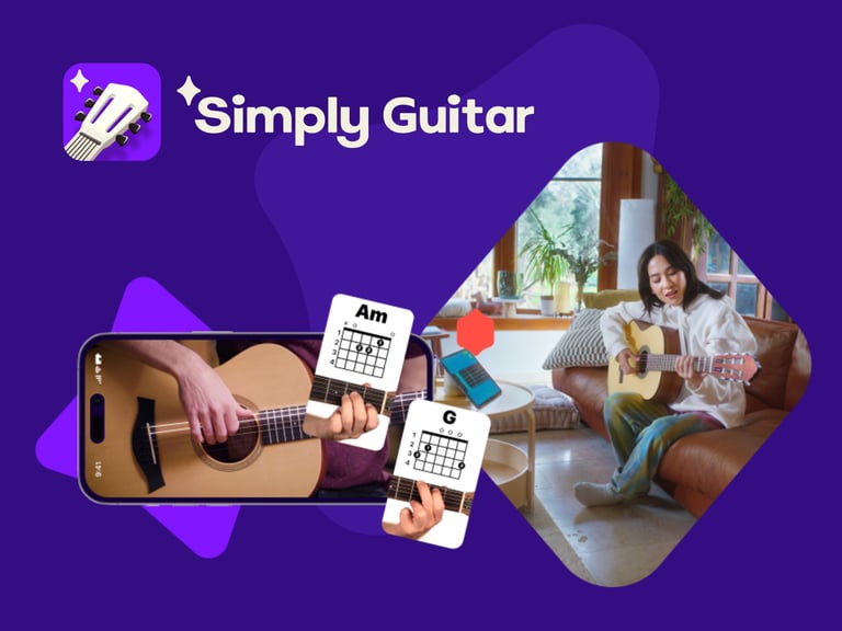 Cover Image Of Simply Guitar'S Promotional Materials