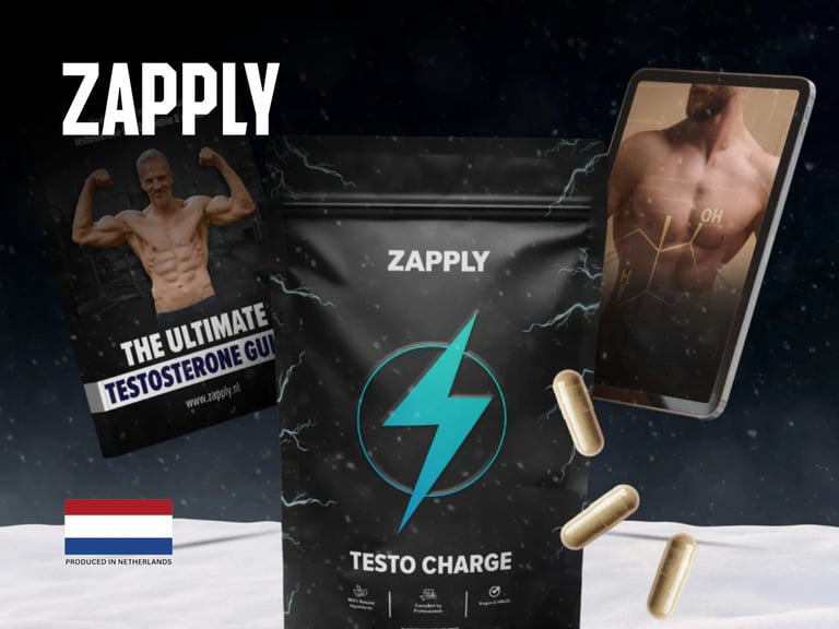Promotional Image For Zappy Testo Charge