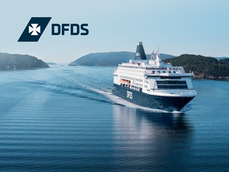 Dfds Ferry Promotional Image Displaying Discounted Rates