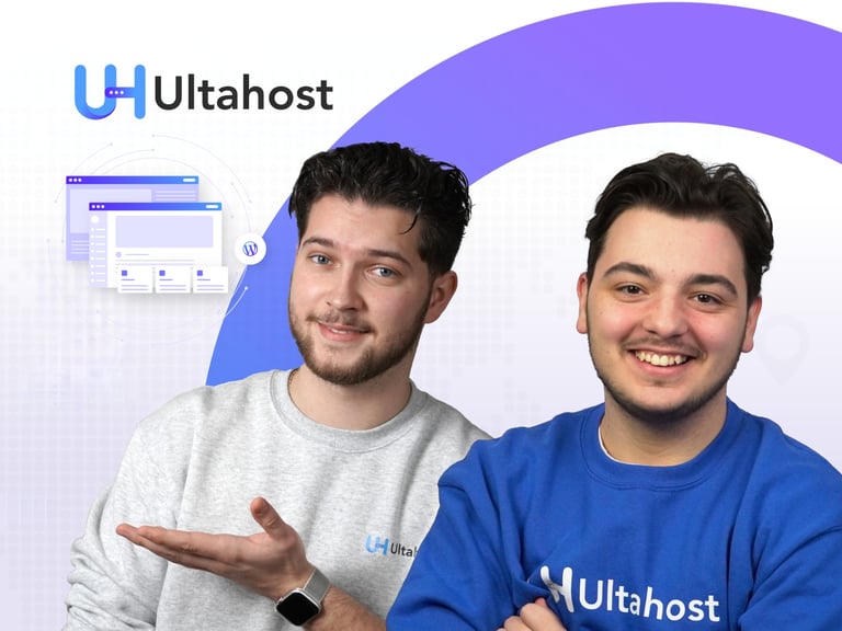 Promotional Banner Featuring Ultahost Discounts