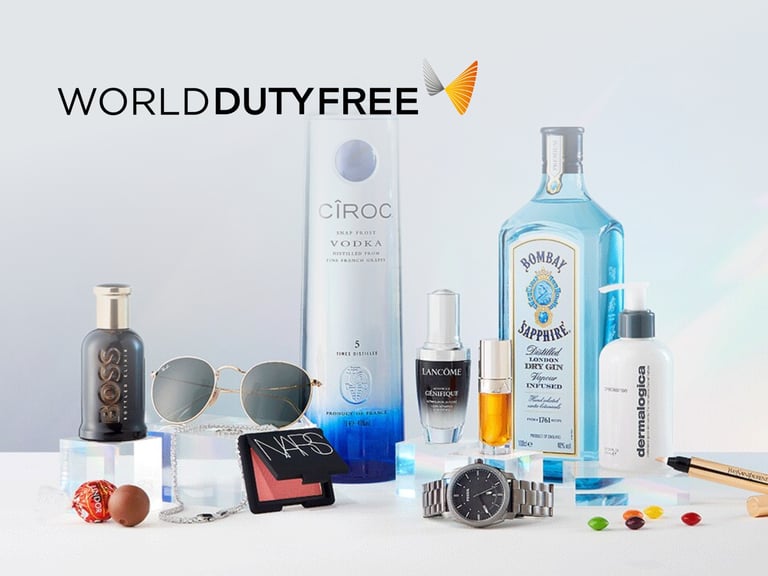 Promotional Graphic For World Duty Free 1 Discounts