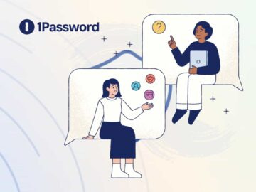 Promotional image featuring 1password discount offers