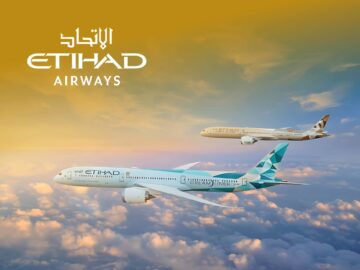 Promotional cover image showcasing Etihad Airways discounts