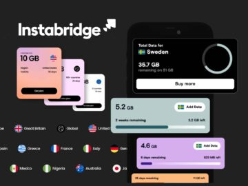 Image showing promotional discounts on Instabridge Esim
