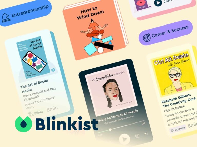 Image Showing Promotional Discounts For Blinkist Services