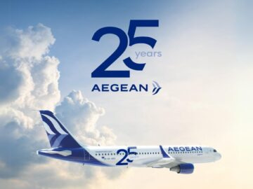 Aegean Airlines promotional banner