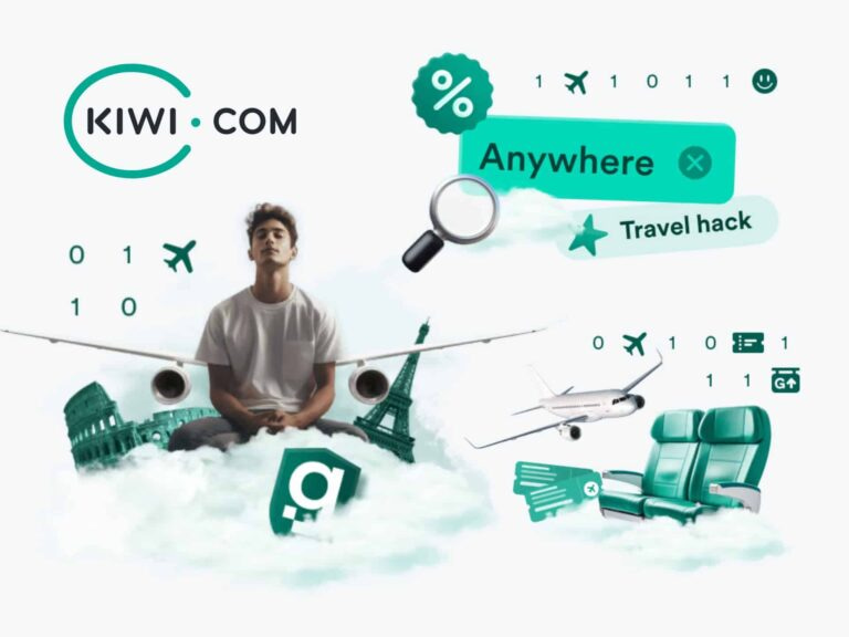 Promotional Banner For Kiwi Com New Discounts