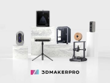 Promotional banner featuring discounts for 3dmakerpro products