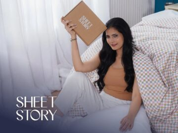 Promotional image featuring discounted products from Sheet Story