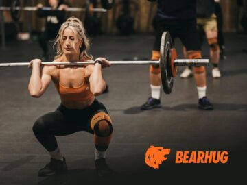 Promotional image featuring discounts for Get A Bear Hug brand