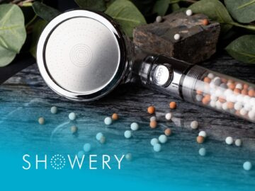 Showery brand promotional banner image