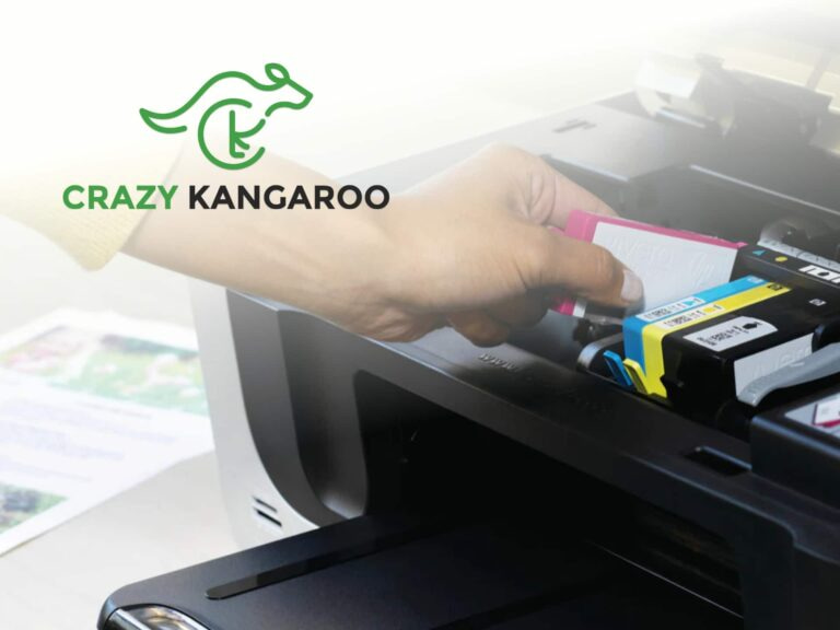 Promotional Discounts Banner For Crazy Kangaroo