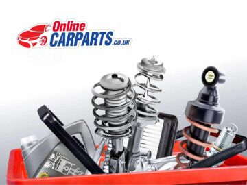Promotional banner for Online Carparts showing discounts