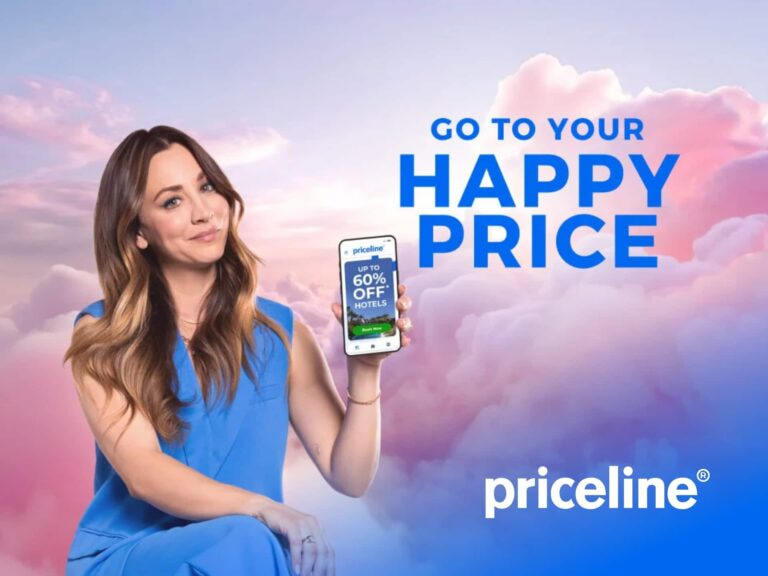 Promotional Banner For Priceline English Discounts