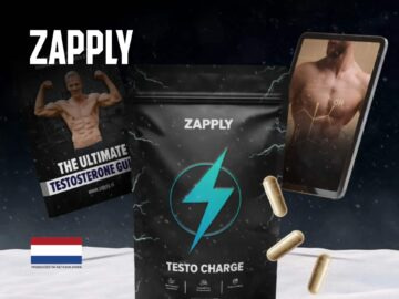 Promotional image for Zappy Testo Charge