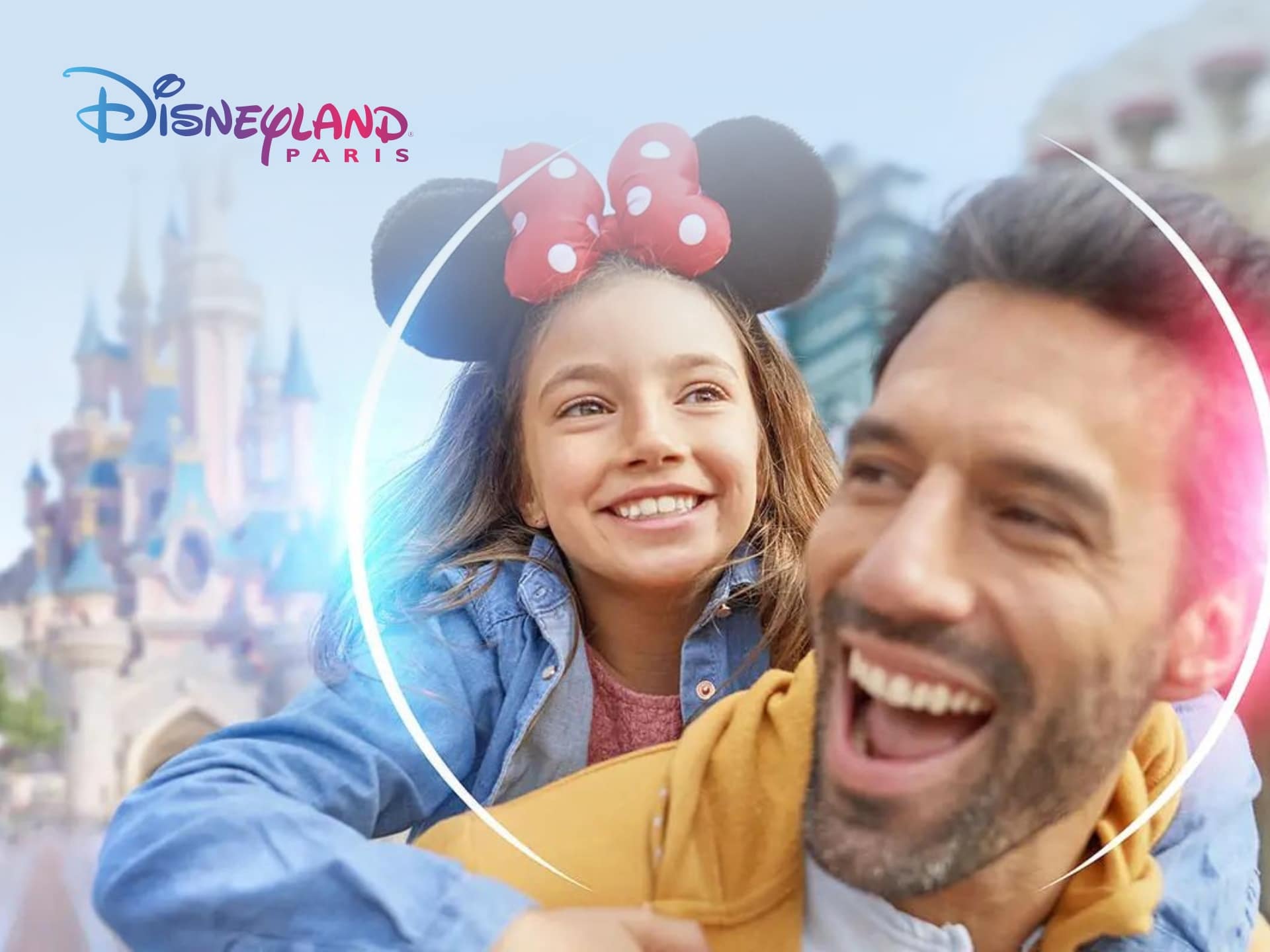 Promotional cover image featuring Disneyland Paris