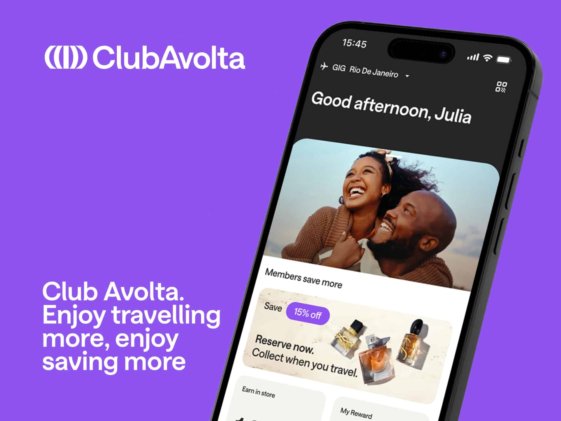 Promotional banner for Club Avolta discounts