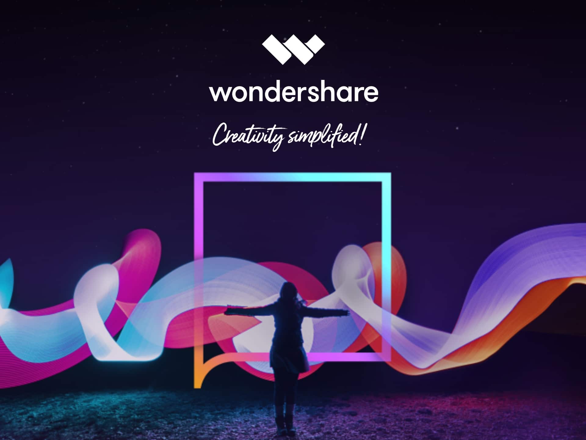 Promotional graphic for Wondershare discounts