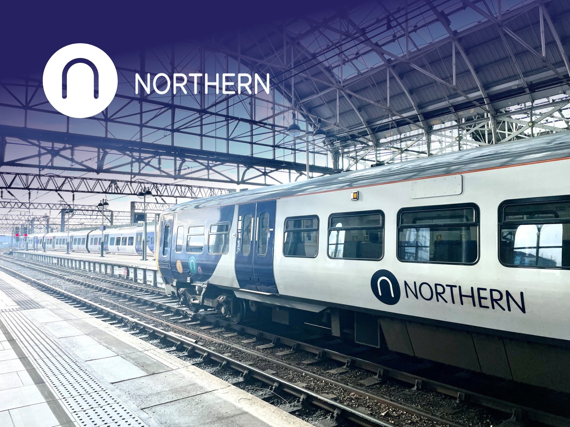Northern Railway Discount Code Northern Railway train cover, scenic view, travel, train travel, UK railways, train photography, railway travel, scenic train journey.