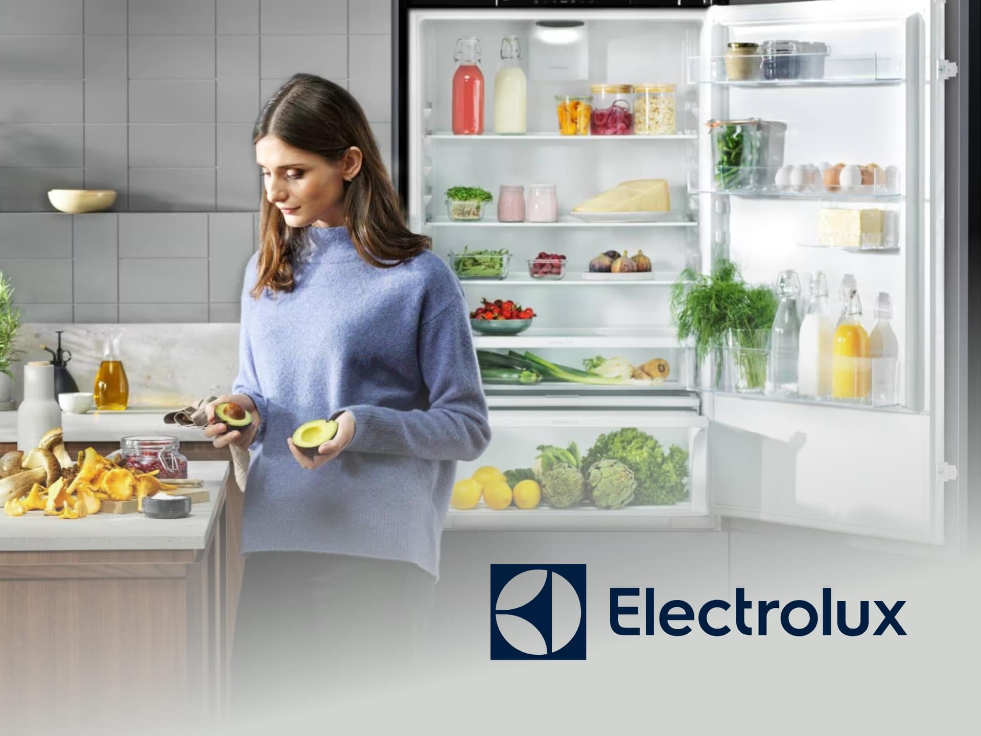 Promotional Banner Displaying Electrolux Appliance Discounts