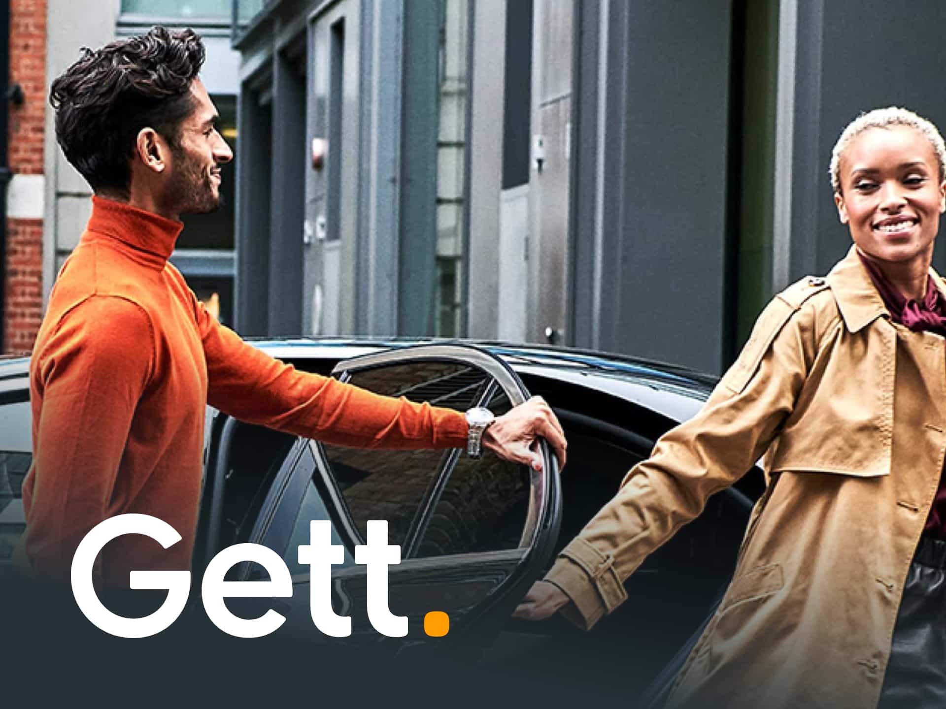 Gett brand promotional image featuring discounts