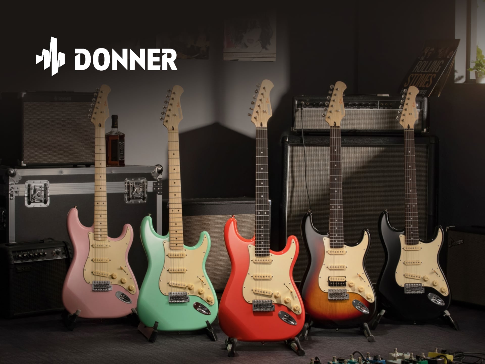 Donner Music Promotional Poster Showcasing Discounts
