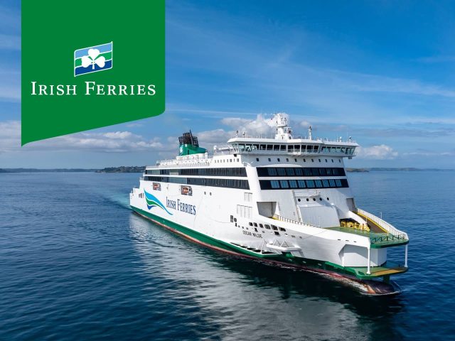 Irish Ferries: Scenic coastal view with ferries sailing, travel deals & ferry routes. Explore Ireland & Europe.