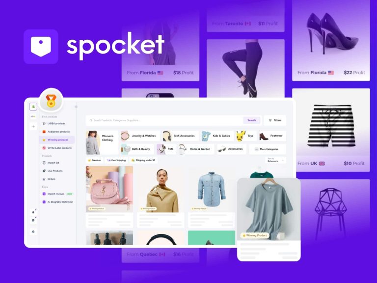 Promotional Graphic Featuring Spocket Discount Offers